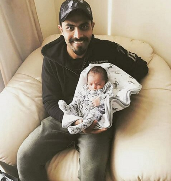 Ravindra Jadeja, Ravindra Jadeja Daughter name, Ravindra Jadeja New born baby name, Ravindra Jadeja baby name, Ravindra Jadeja baby, Nidhyana, Cricket, News
