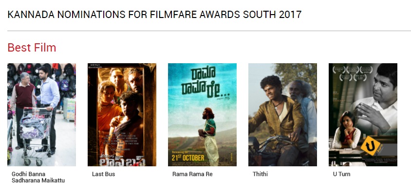 Filmfare Awards Kannada 2017
