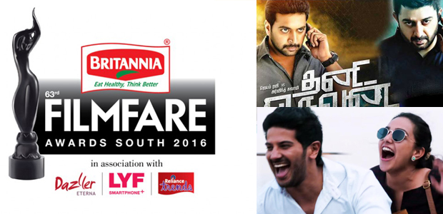 Filmfare Awards Tamil 2016 Winners List 