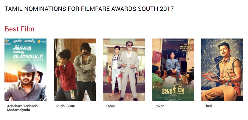 Filmfare Awards Tamil