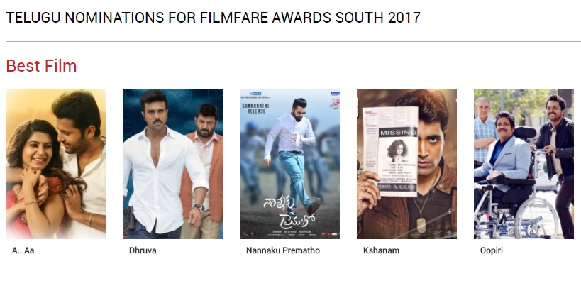 Filmfare Awards Telugu
