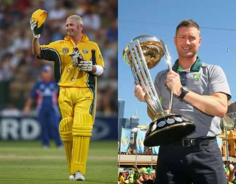 cricketers then now photos