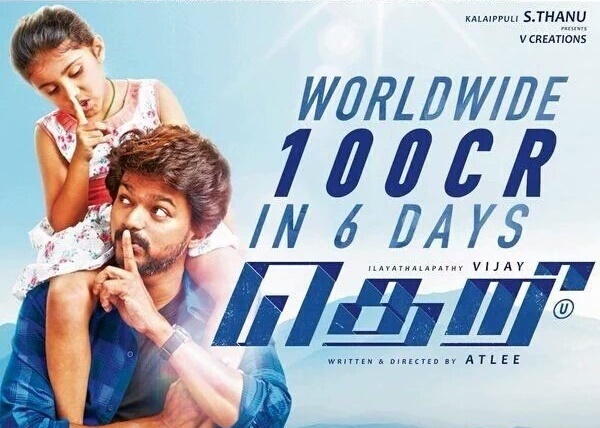Theri joins 100 crore Club at box office 