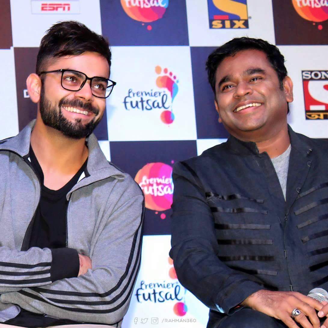 Virat Kohli Selfie with AR Rahman